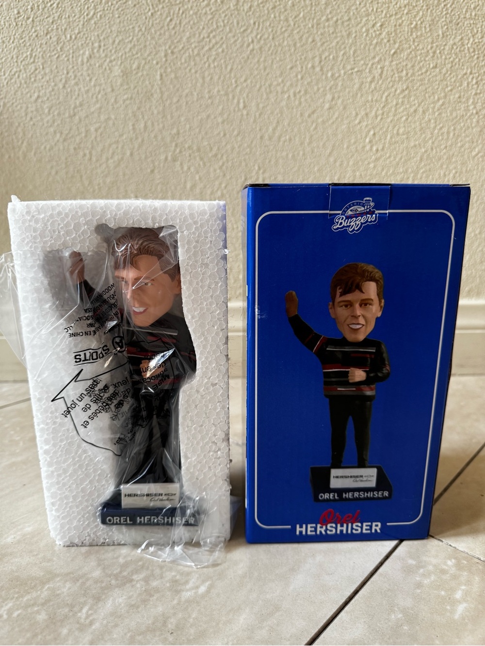 Ontario Tower Buzzers Orel Hershiser Bobblehead
